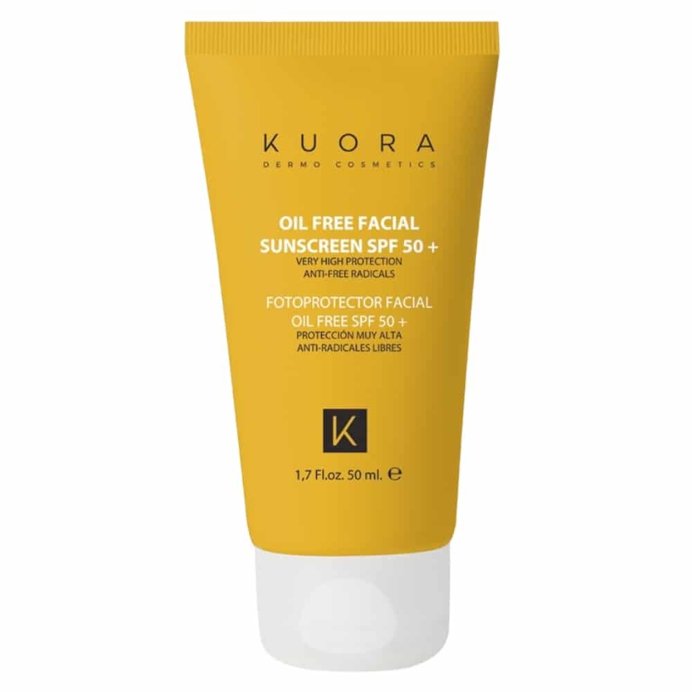 kuora – (solar line) ecran solaire oil free spf50+ – 50ml