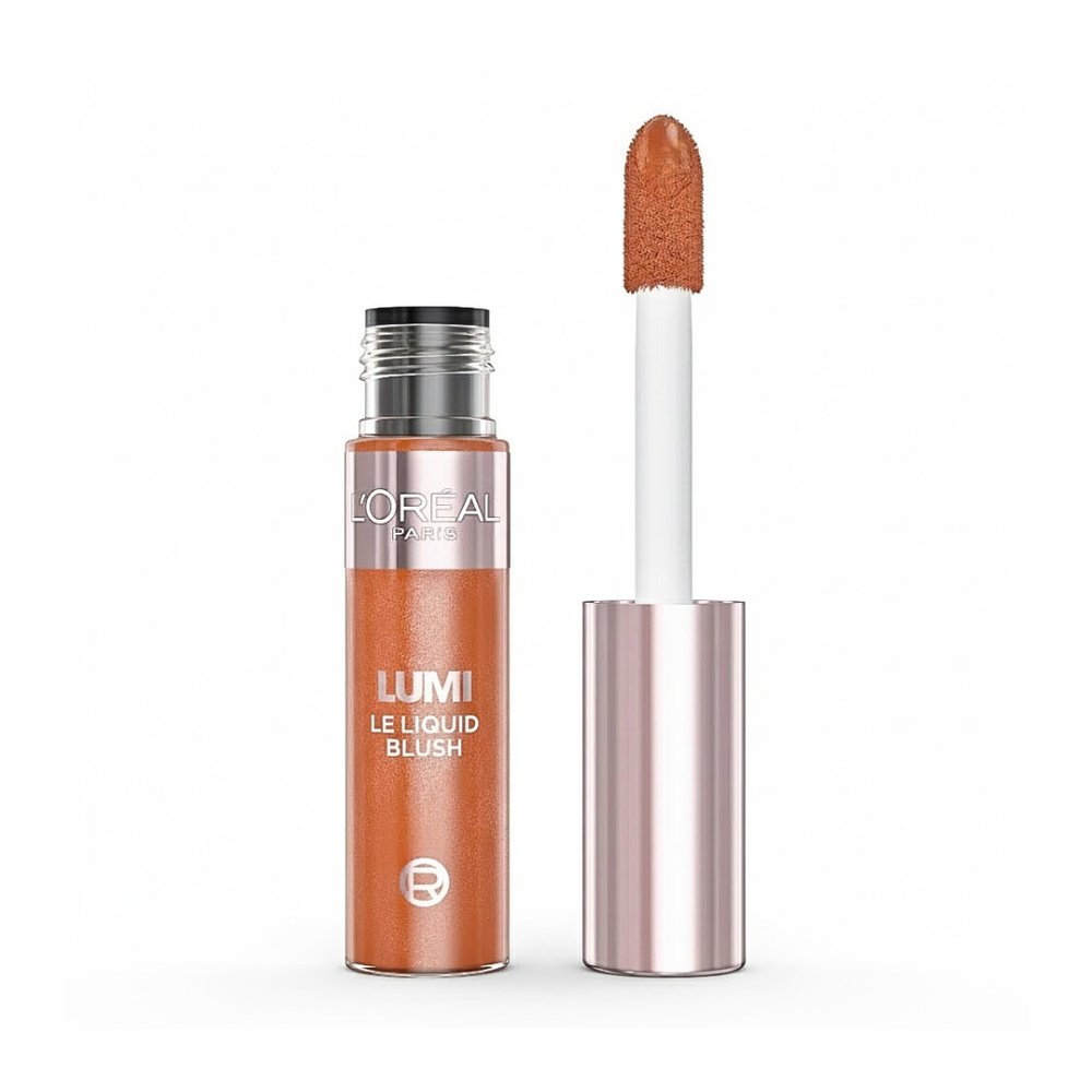l’oreal paris – glotion blush 627 glowy warm peach – 1u