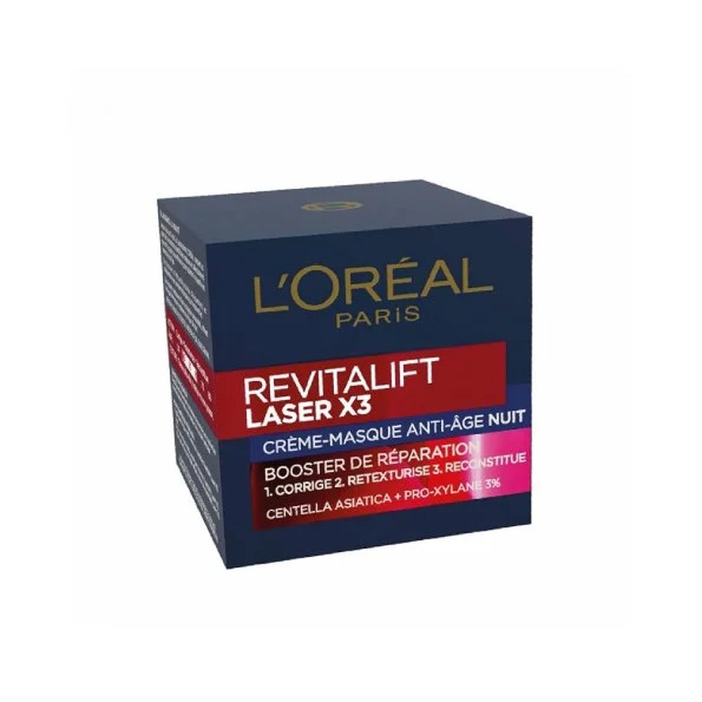 l’oreal paris – revitalift creme masque aa nuit – 50ml