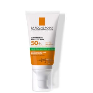 la roche posay – anthelios uvmune400 oil control invisible spf50+ peau mixte à grasse acnéique | 50ml – (destockage)