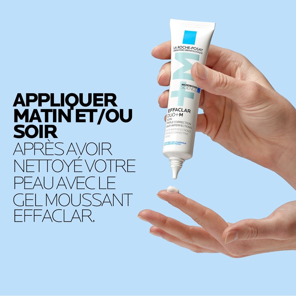 la roche posay – effaclar duo(+) soin triple correcteur anti imperfections – 40ml la roche posay – effaclar duo(+) soin triple correcteur anti imperfections – 40ml