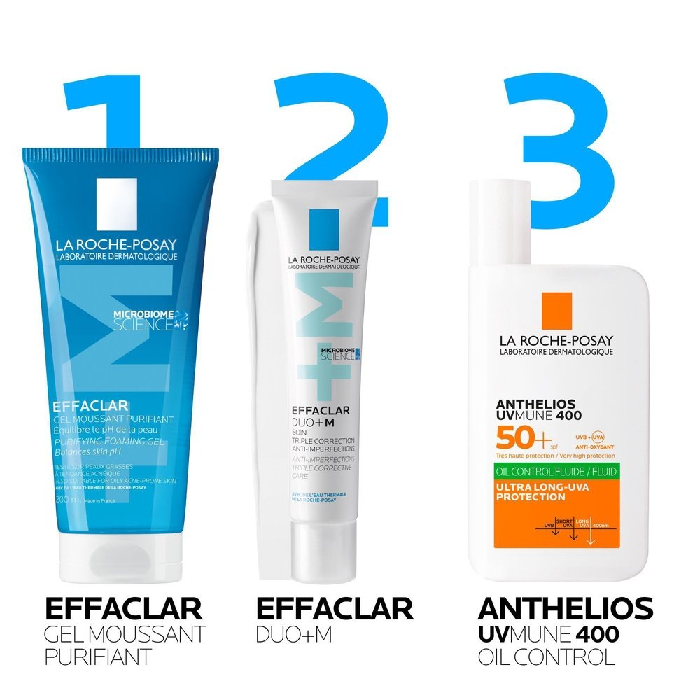 la roche posay – effaclar +m gel moussant purifiant – 200ml la roche posay – effaclar +m gel moussant purifiant – 200ml