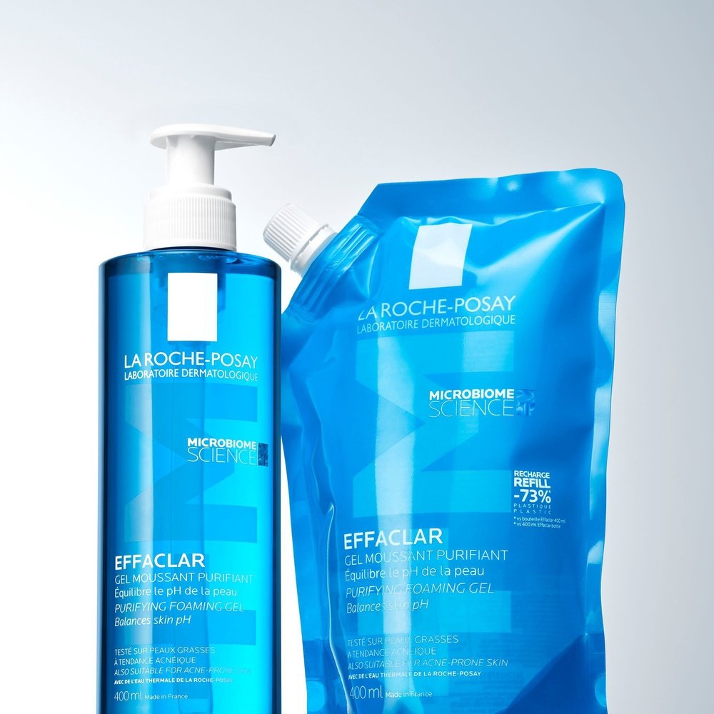 la roche posay – effaclar +m gel moussant purifiant – 400ml la roche posay – effaclar +m gel moussant purifiant – 400ml