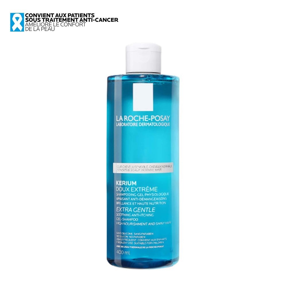 la roche posay – kerium doux extreme shampoing gel physiologique – 400ml la roche posay – kerium doux extreme shampoing gel physiologique – 400ml