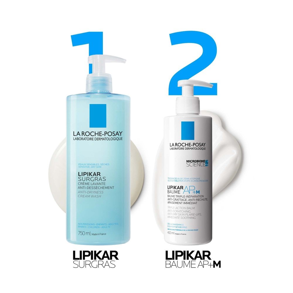 la roche posay – lipikar surgas creme lavante ecorecharge – 400ml la roche posay – lipikar surgas creme lavante ecorecharge – 400ml
