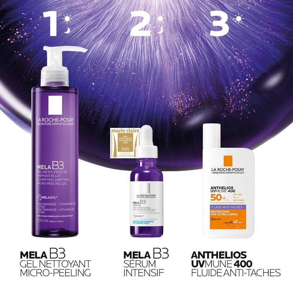 la roche posay – mela b3 serum concentre intensif anti taches – 30ml la roche posay – mela b3 serum concentre intensif anti taches – 30ml