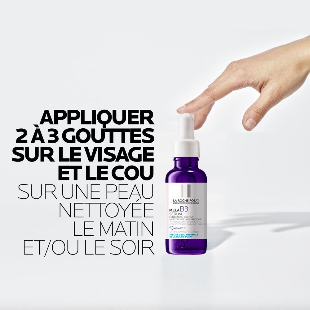 la roche posay – mela b3 serum concentre intensif anti taches – 30ml la roche posay – mela b3 serum concentre intensif anti taches – 30ml