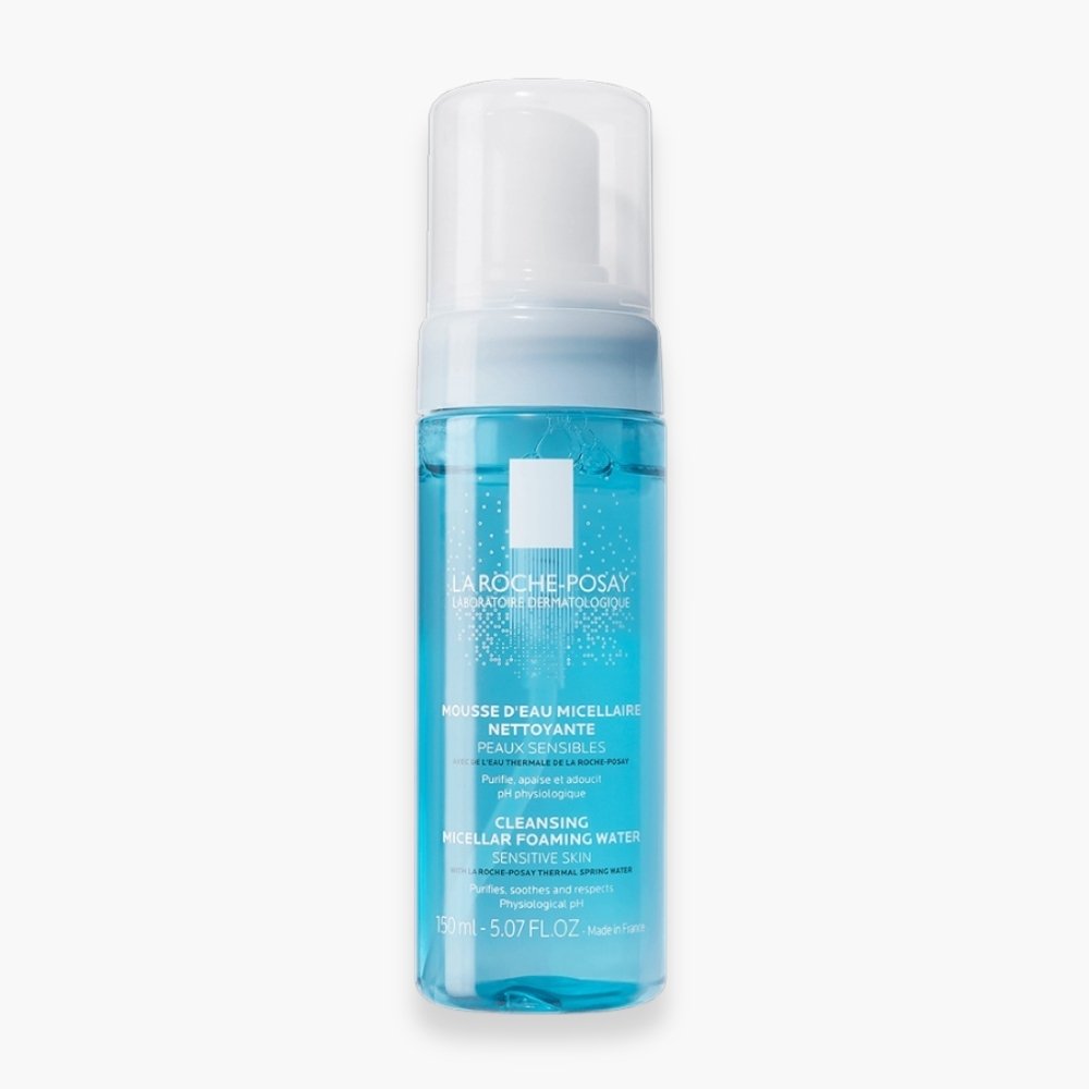 la roche posay – mousse d’eau micellaire nettoyante – 150ml