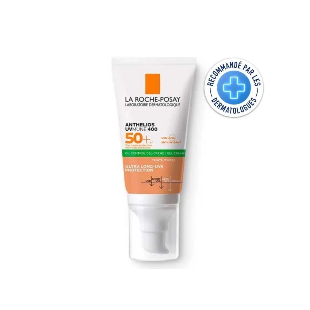 la roche posay – rp anthelios matifiante teinte « oil controle » spf50+ – 50ml – (destockage)