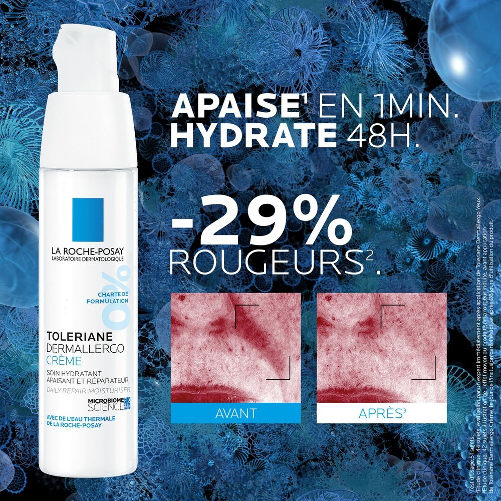 la roche posay – toleriane dermallergo creme soin hydratant – 40ml la roche posay – toleriane dermallergo creme soin hydratant – 40ml