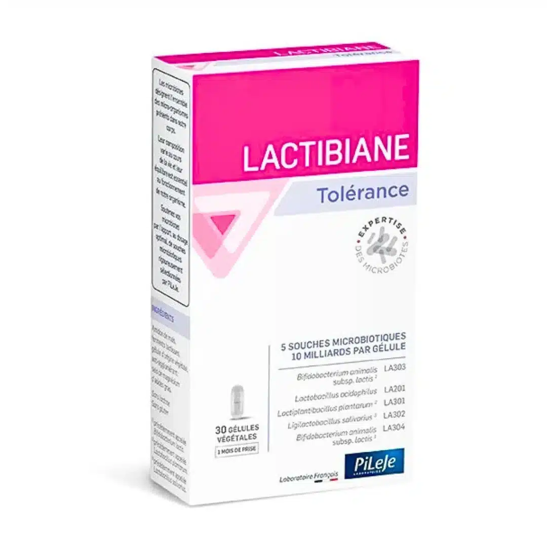 pileje – lactibiane tolerance – 30 gelules