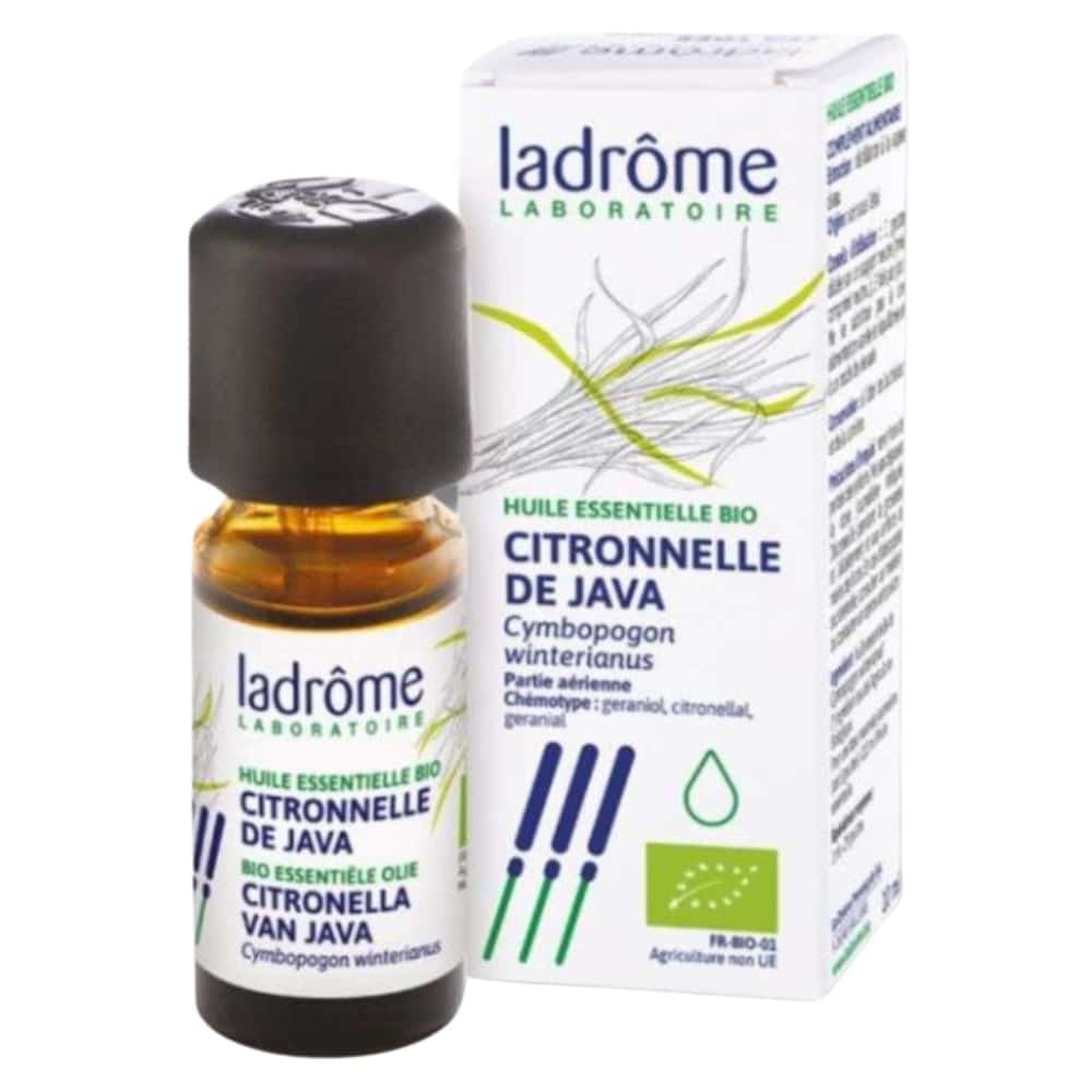 ladrome – huile essentielle citronnelle de java – 10ml
