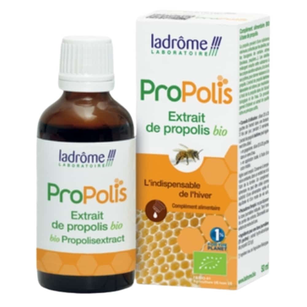 ladrome – propolis extrait de propolis bio – 50ml