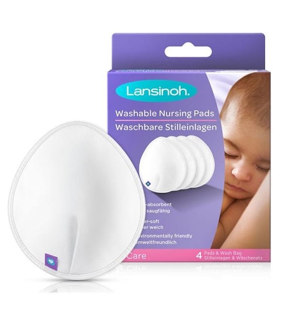 lansinoh – coussinets d’allaitement lavables – 4u lansinoh – coussinets d’allaitement lavables – 4u