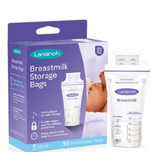 lansinoh – sachets de conservation du lait maternel – 50u