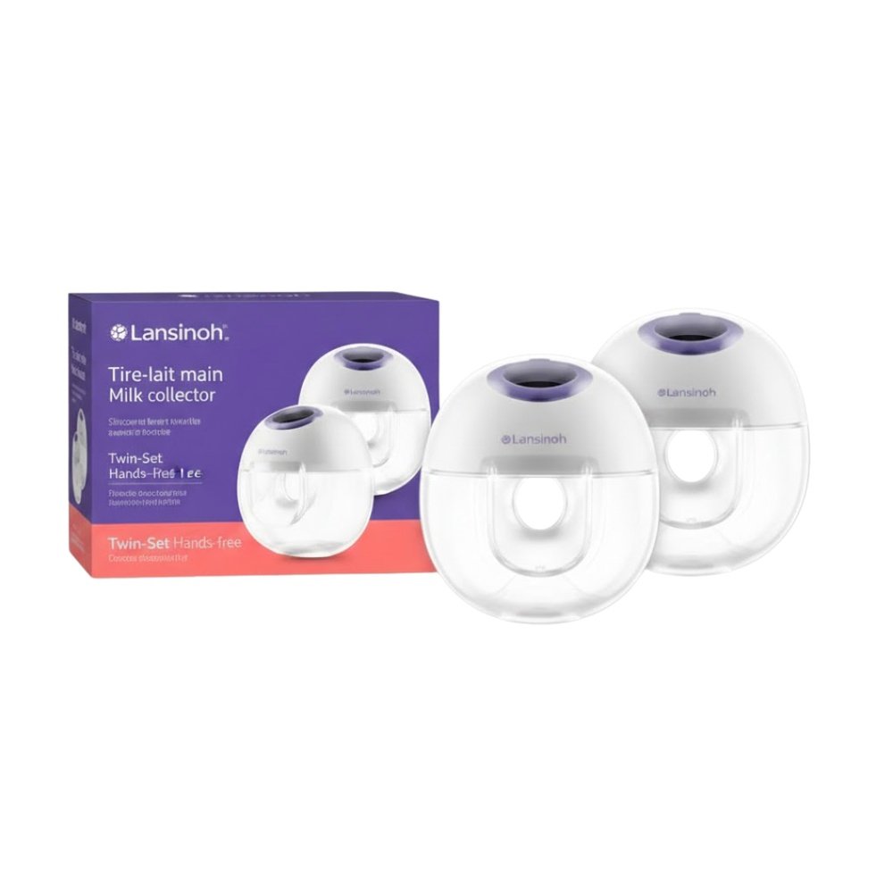 lansinoh – tire lait main libre compact double