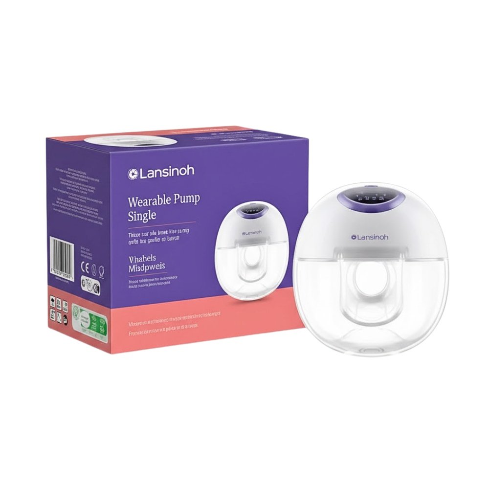 lansinoh – tire lait main libre compact simple