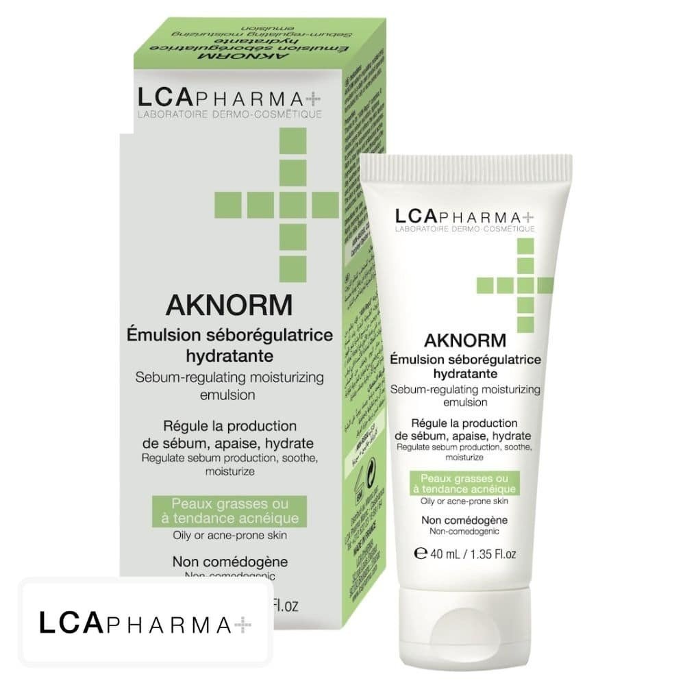 lcapharma+ – arknorm emulsion sebo regulatrice hydratante – 40ml