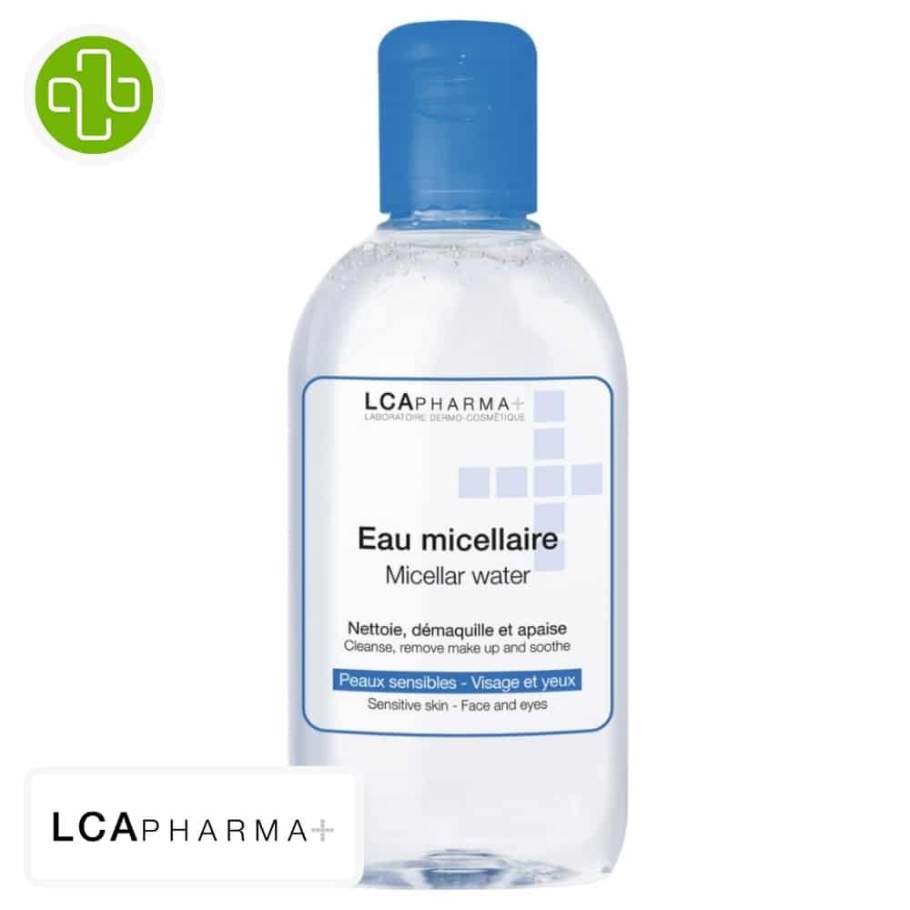 lcapharma+ – eau micellaire demaquillante apaisante – 500ml