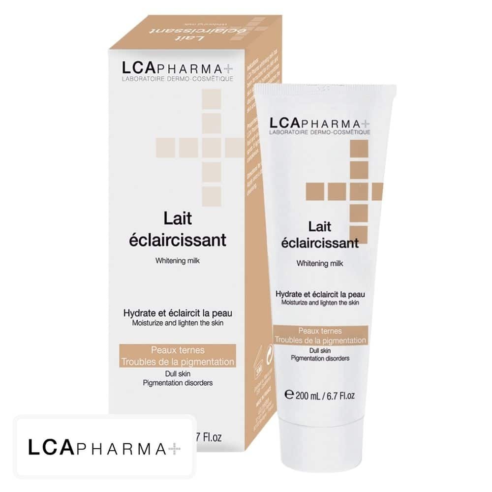 lcapharma+ – lait eclaircissant hydratant – 200ml