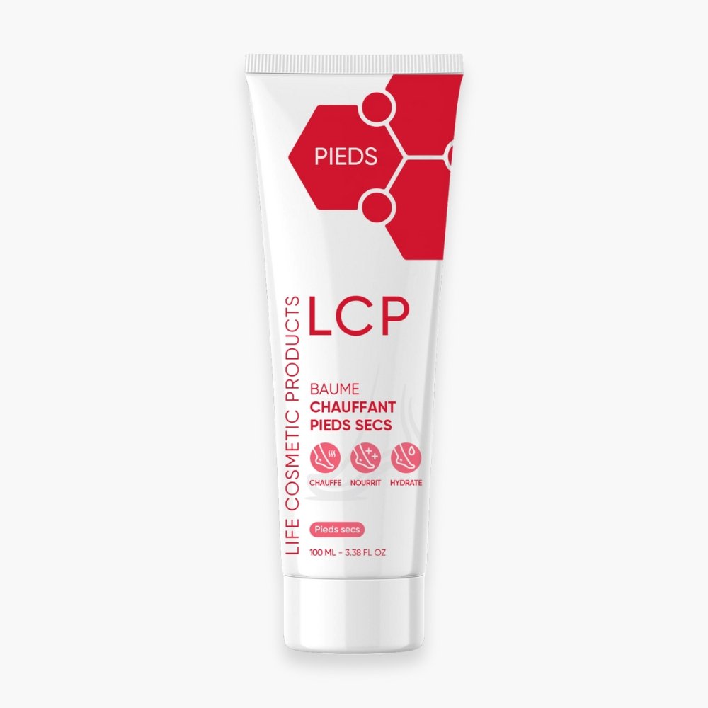 lcp – baume chauffant pieds secs – 100ml