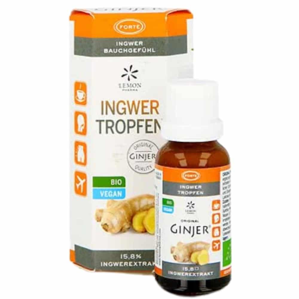 lemon pharma – ginjer gouttes forte bio – 20ml