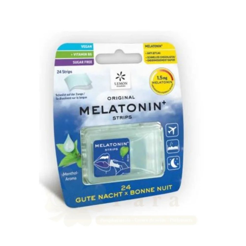 lemon pharma – melatonin+ strips – 24 unites