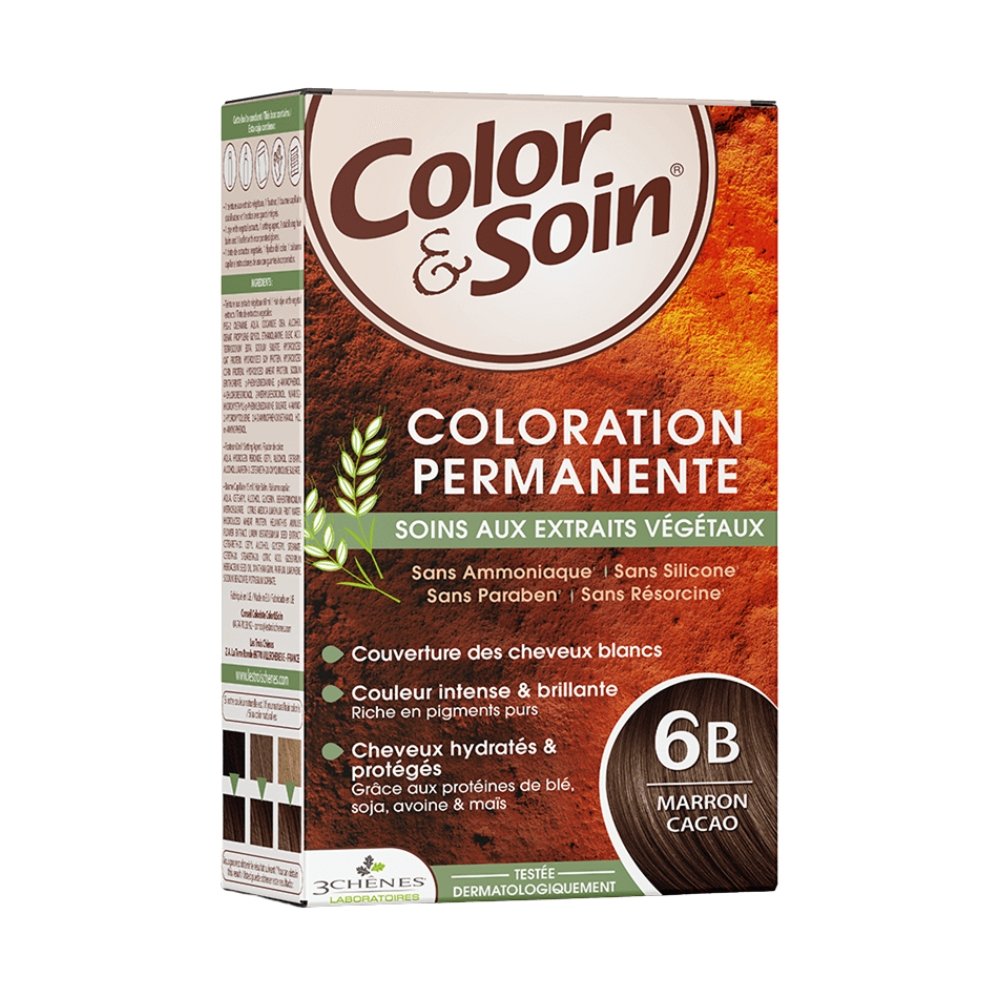 les 3 chenes – color et soin marron cacao 6b