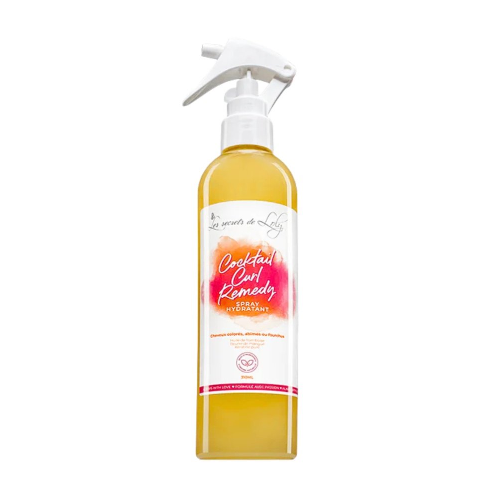 les secrets de loly – cocktail curl remedy spray hydratant – 310ml