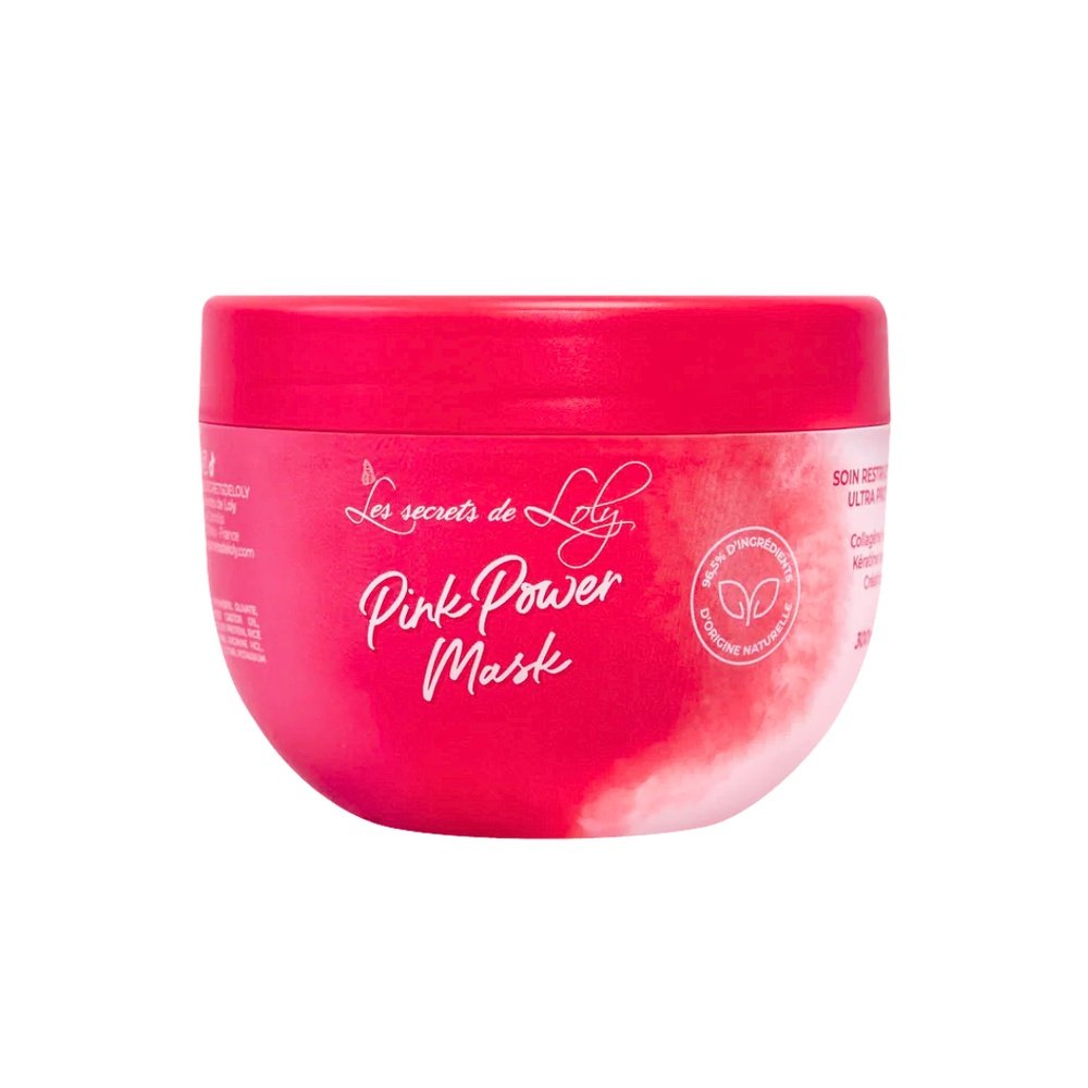 les secrets de loly – pink power mask proteine – 300ml