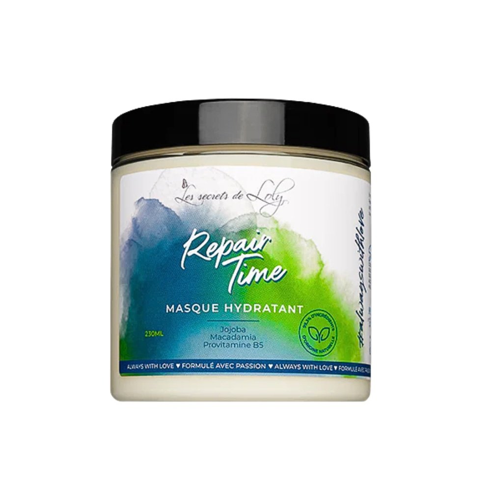 les secrets de loly – repair time masque hydratant – 230ml