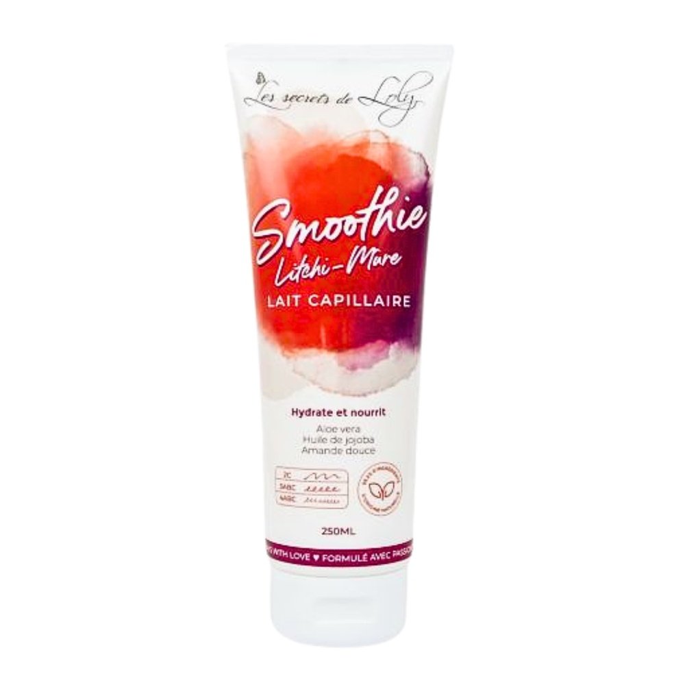 les secrets de loly – smoothie litchi mure lait hydratant – 250ml