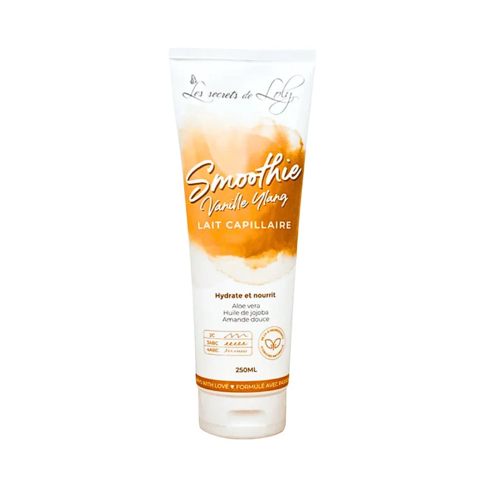 les secrets de loly – smoothie vanille ylang lait hydratant – 250ml