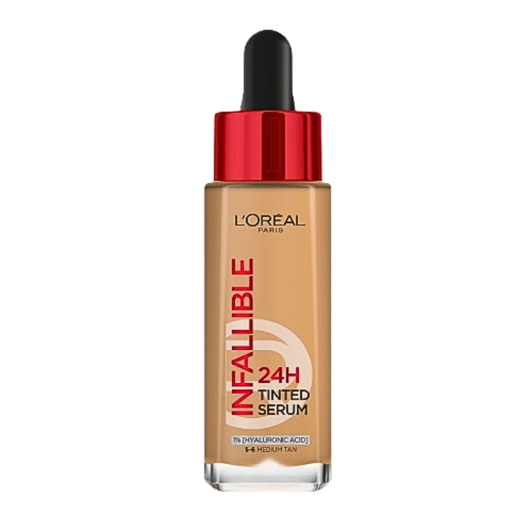 l’oreal paris – infallible 24h teinte serum 5 6 medium – 30ml