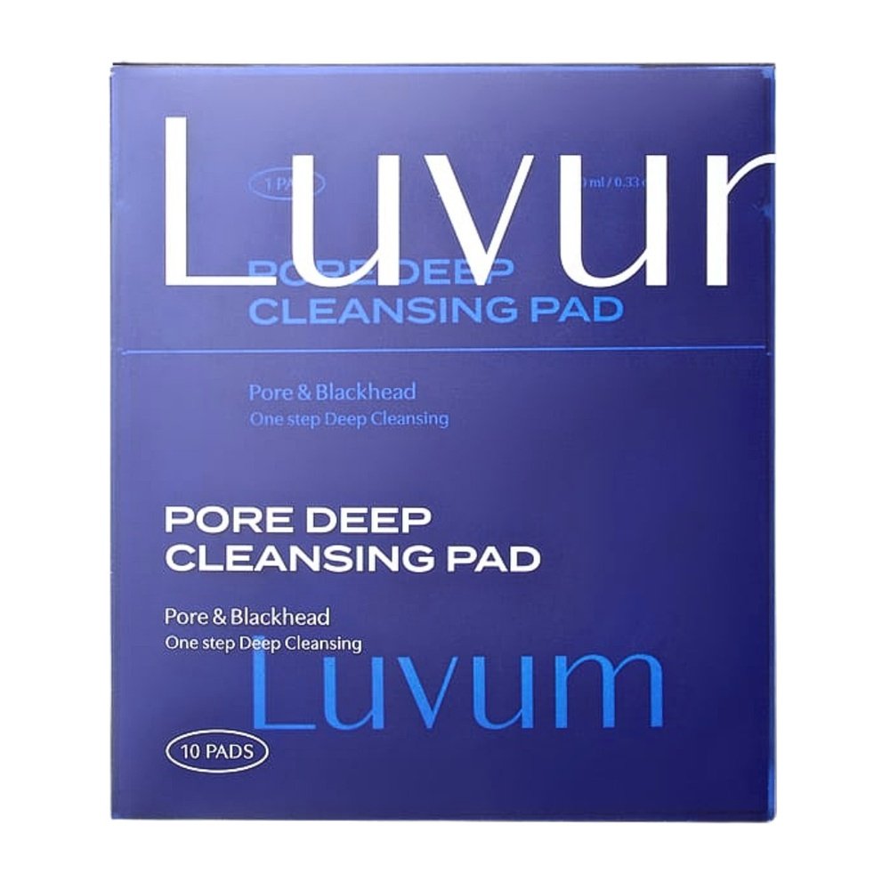 luvum – pore deep cleansing pad 10 pads