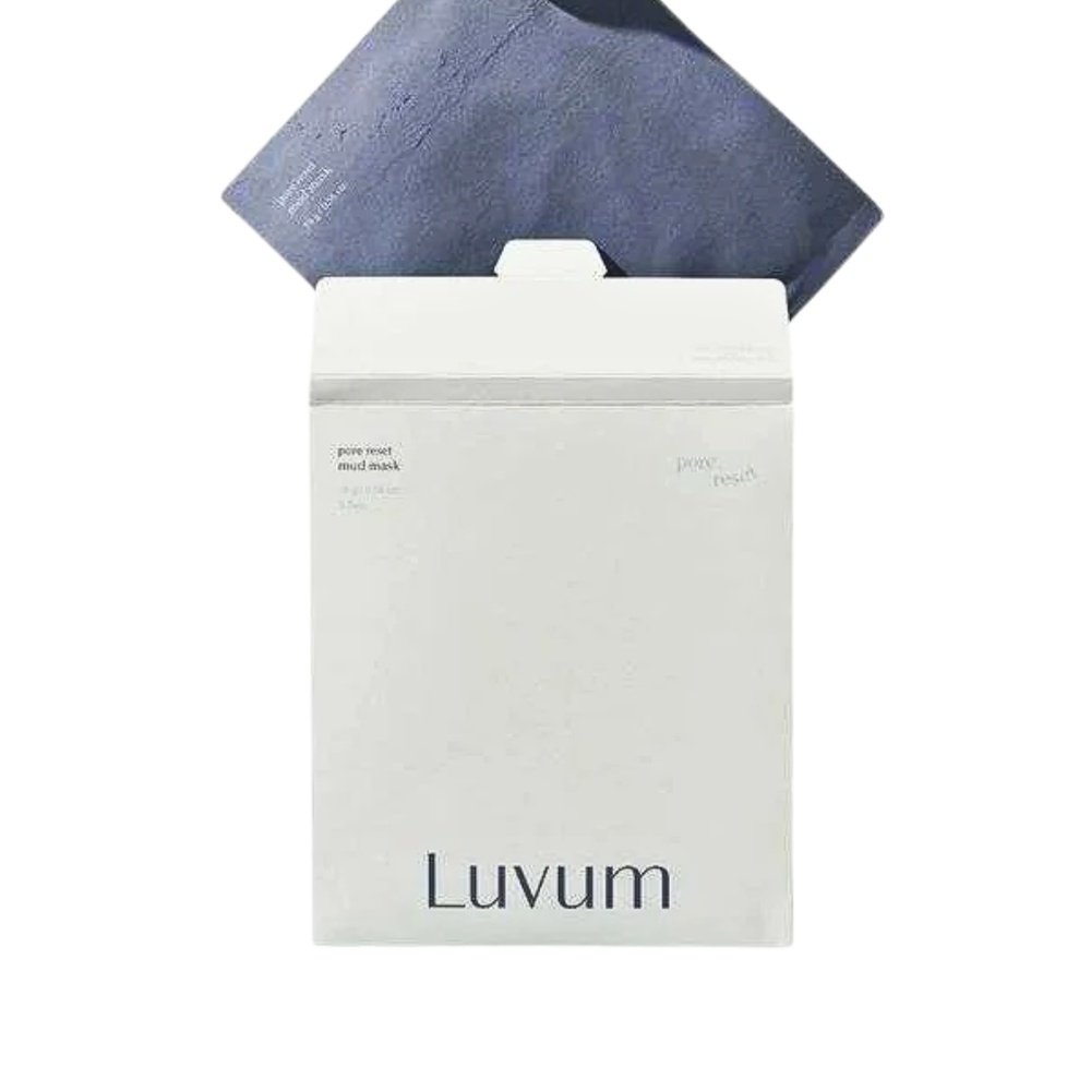luvum – pore reset mud mask 5 sheets