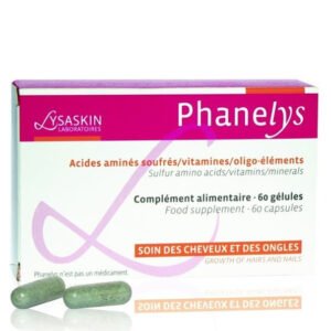 lysaskin – phanelys soin cheveux et ongles – 60 gelules