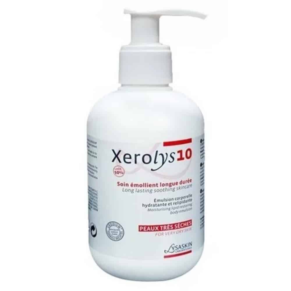 lysaskin – xerolys 10 soin emollient longue duree – 200ml