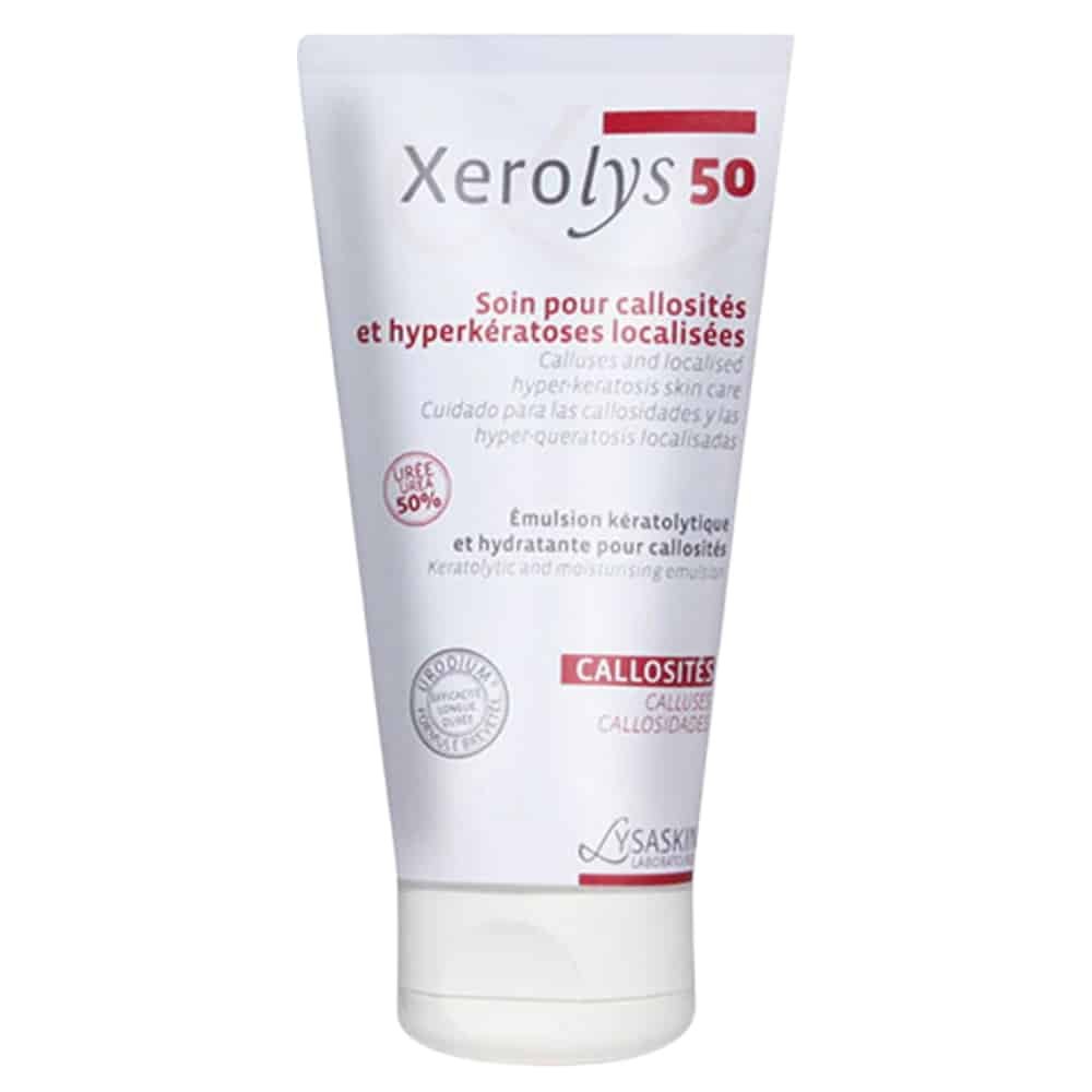 lysaskin – xerolys 50 soin callosites et hyperkeratoses localisees 50% uree – 40ml
