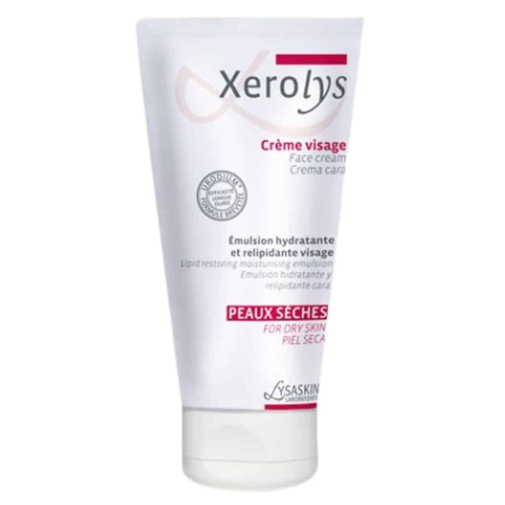 lysaskin – xerolys creme visage emulsion hydratante – 50ml