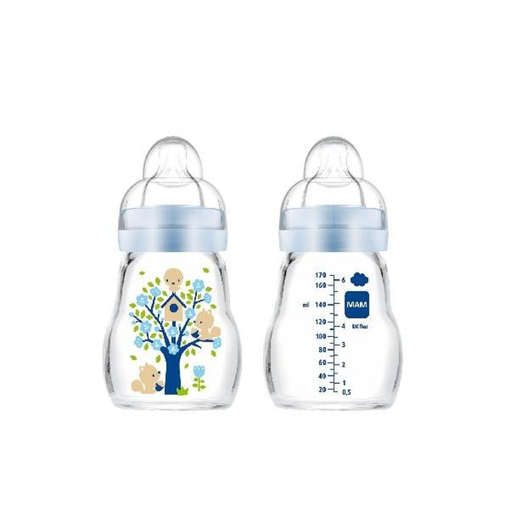 mam baby – biberon en verre +0m – 170ml