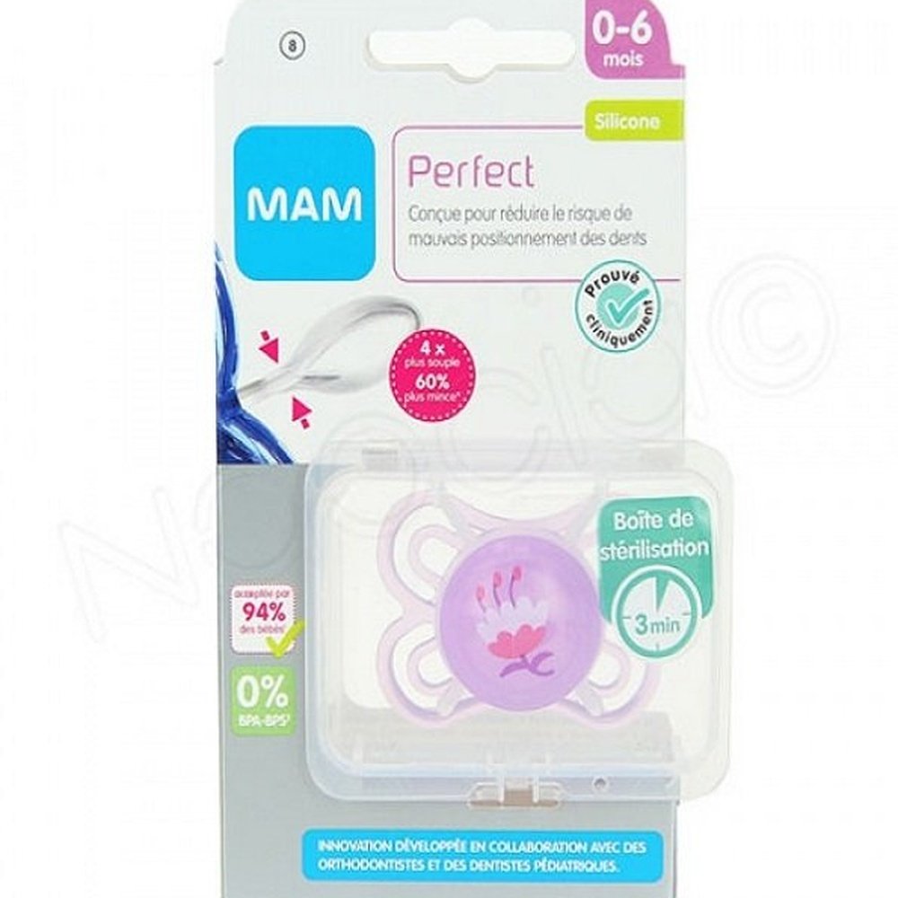 mam baby – sucette perfect 2 6m