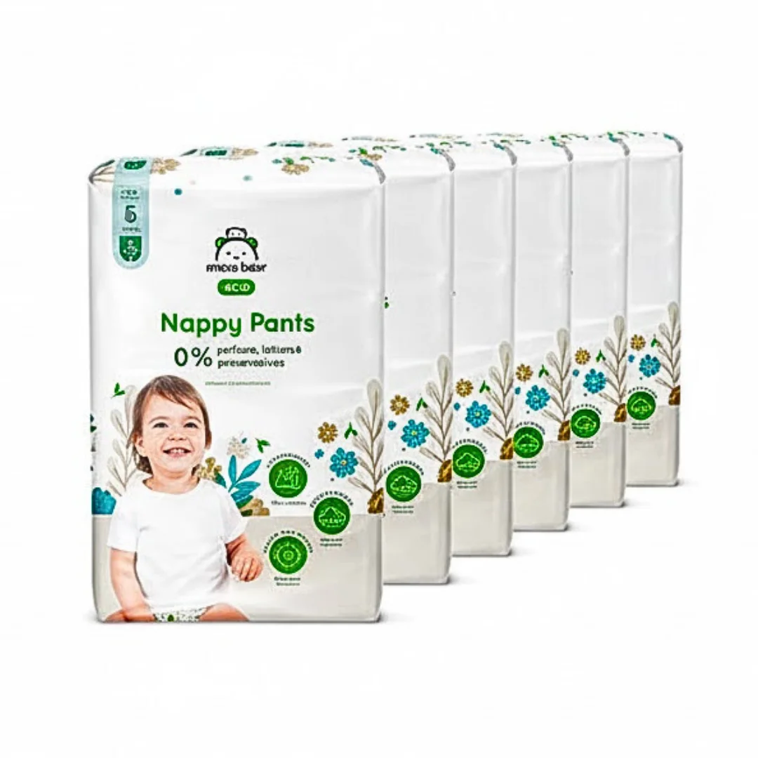 mama bear – culottes taille 6 +16kg/18pieces