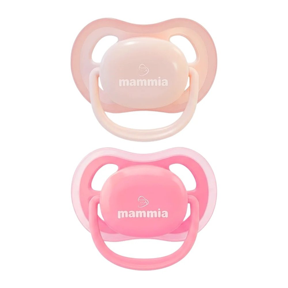 mammia – paire de sucette orthodontique natural feeling 0 6mois