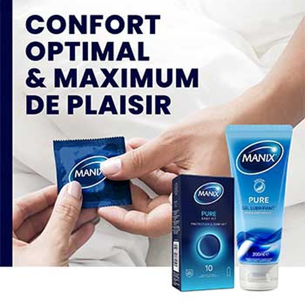 manix – preservatif pure (protection et confort) – 6u manix – preservatif pure (protection et confort) – 6u