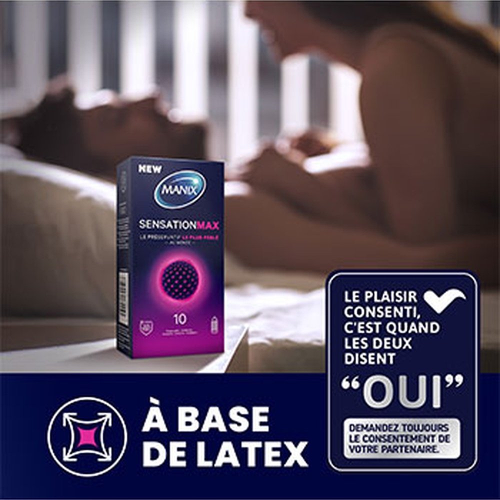 manix – preservatif sensation max (ultra perle) – 10u manix – preservatif sensation max (ultra perle) – 10u