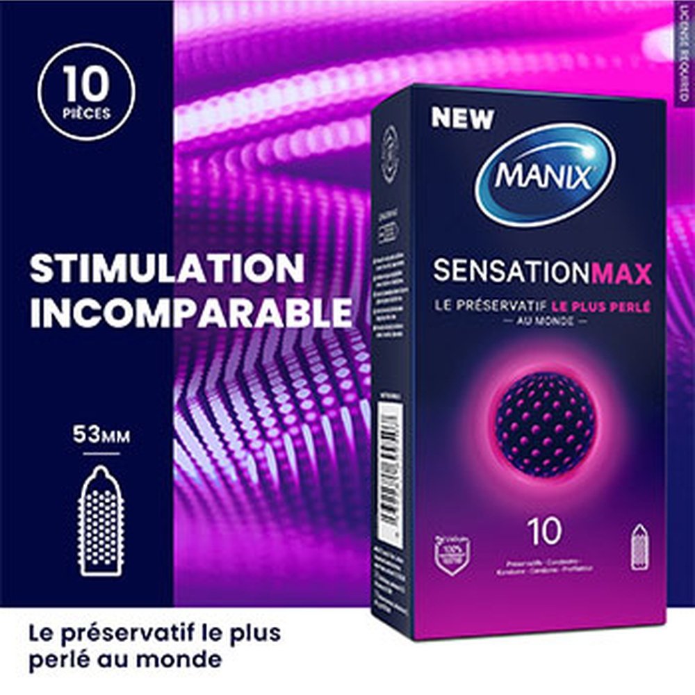 manix – preservatif sensation max (ultra perle) – 10u manix – preservatif sensation max (ultra perle) – 10u