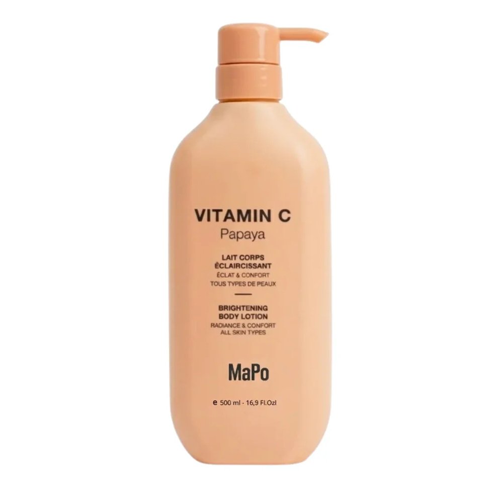 mapo – lait corps eclaircissant vitamin c – 500ml