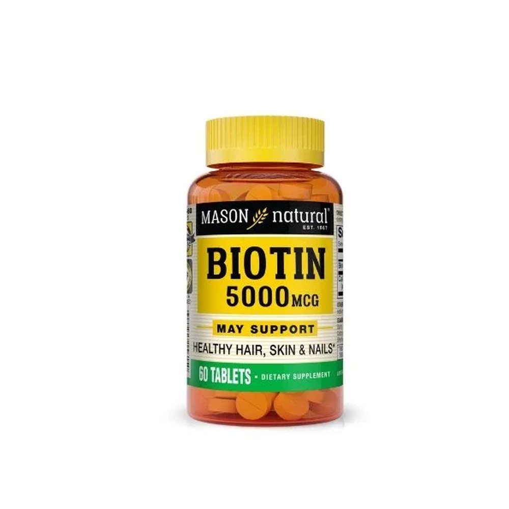 mason natural – biotin 60 softgels 1632 60