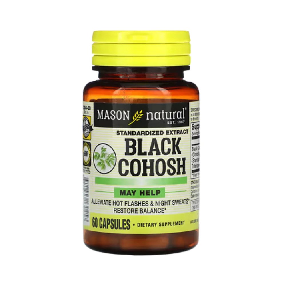 mason natural – black cohosh 60 capsules 1304 60